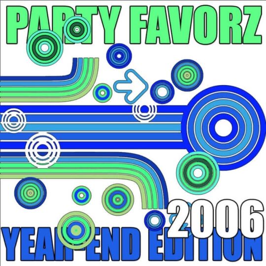 Coverart for Top Dance Songs 2006 Volume 2 on abstract white blue green background