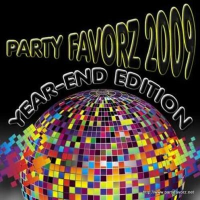 Coverart for Top Dance Songs of 2009 Volume 1 with a multicolor pixelated Disco ball Yellow Edition