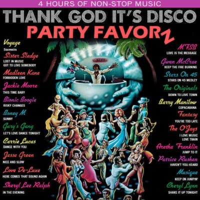 T.G.I.D., Thank God It's Disco Volume 3 cover art featuring the classic disco hits reworked for today's dancefloors