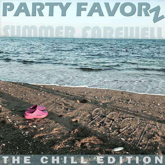 A pair of Crocs on the beach