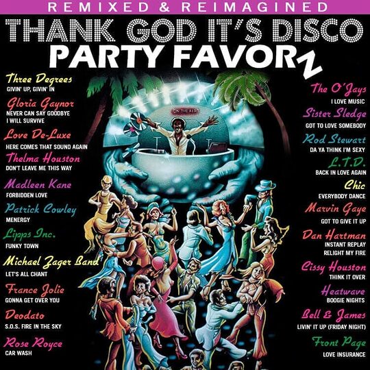 T.G.I.D., Thank God It's Disco Volume 5 cover art featuring 70s and 80s Best Disco Songs reworked for today's dancefloors