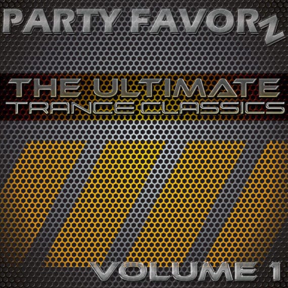 The Ultimate Trance Classics Volume 1 on steel grunge background