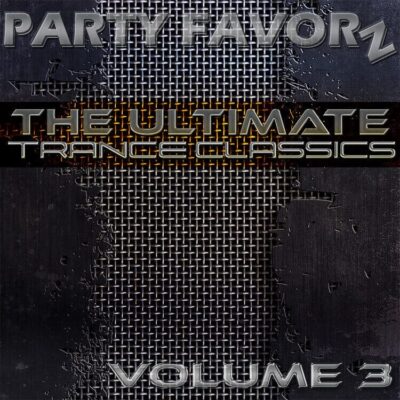 Trance Classics volume 3 on grunge metal background