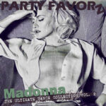 Rare outtake from the S.E.X book sessions with Madonna in an open shirt spralled across the bed for the coverart of the Ultimate Dance Collection Volume 2