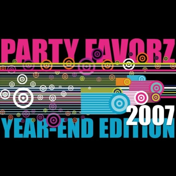 Coverart for the Top Dance Songs of 2007 Volume 1 with an abstract multicolor background