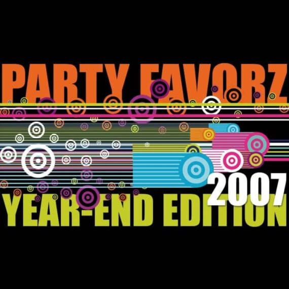 Coverart for the Top Dance Songs of 2007 Volume 2 against a multicolor avante garde background