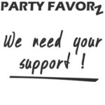 Support this Podcast and Keep the Party Going!: Your Urgent Support Is Needed Black and white coverart for We Need Your Support!
