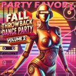 Fall Throwback Dance Party: Volume 2 Futuristic female robot for the coverart of Fall Throwback Dance Party Volume 2