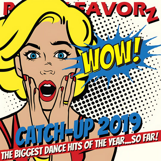 Pop art lady WOW! Catch-up 2019