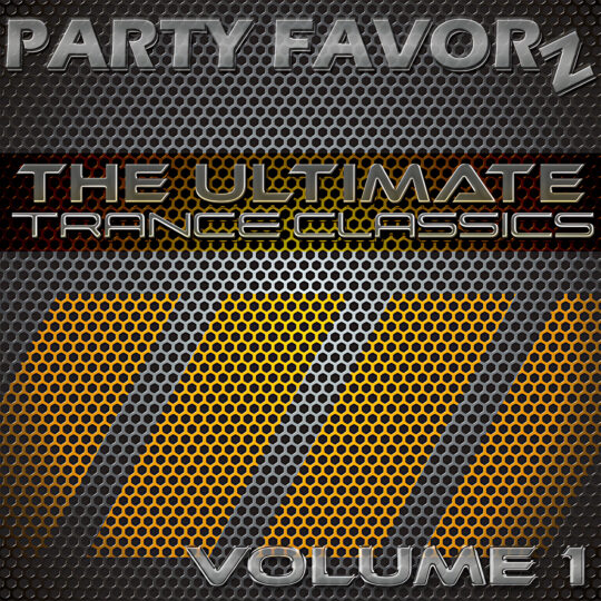 The Ultimate Trance Classics Volume 1 on steel grunge background