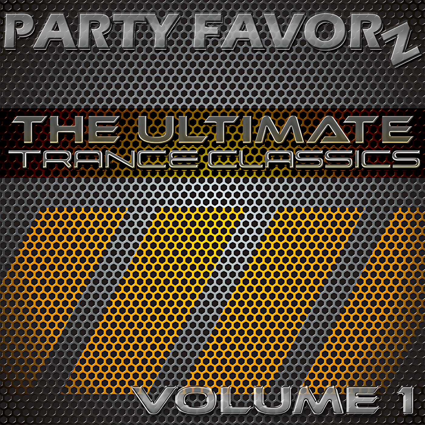 The Ultimate Trance Classics Volume 1 on steel grunge background