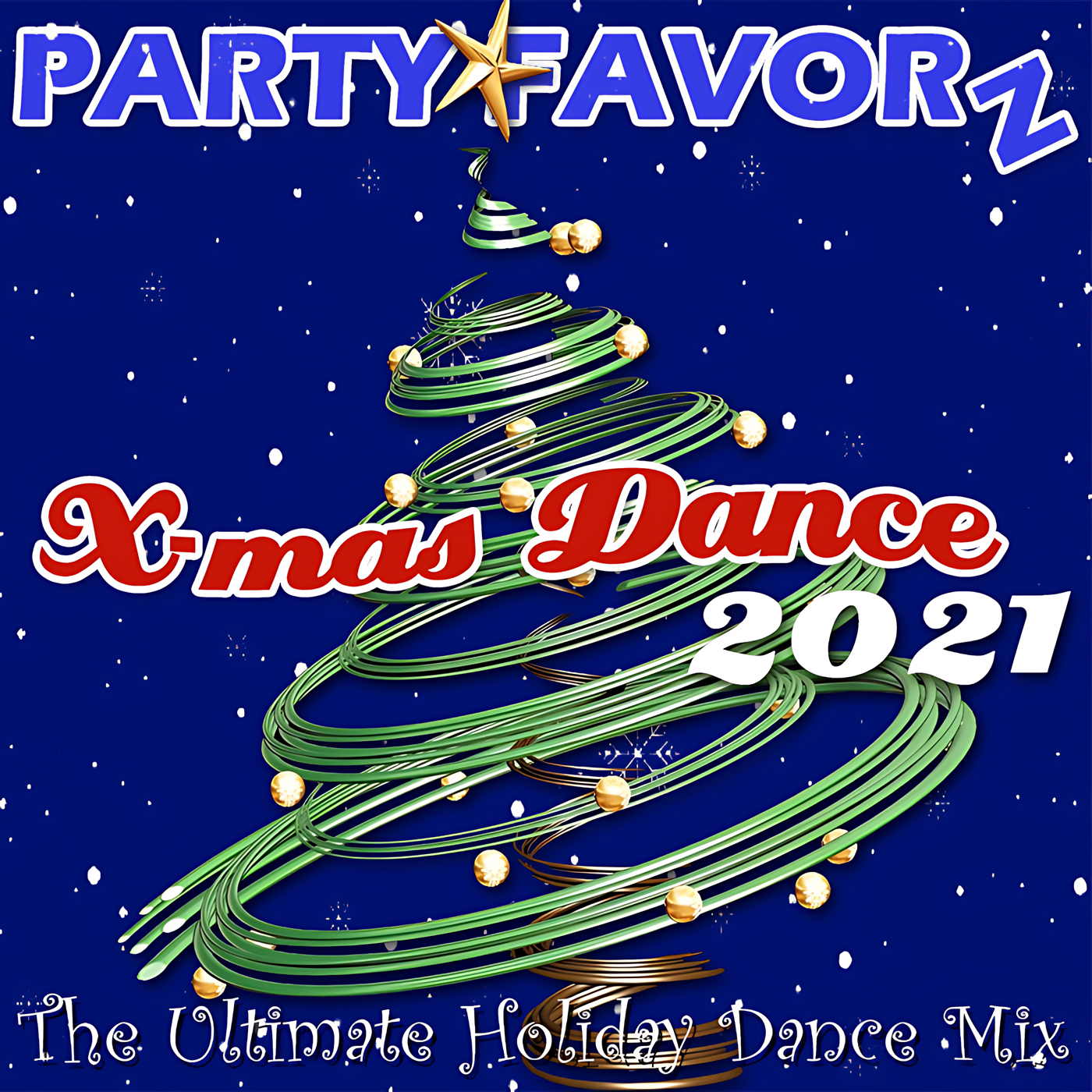 Abstract Christmas Tree, X-mas Dance 2021